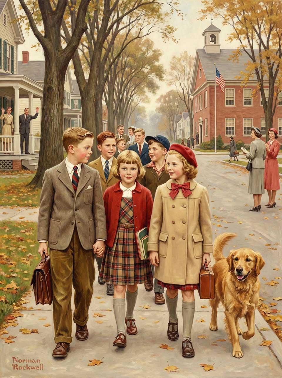 Aller à l'école Revenir de l'école