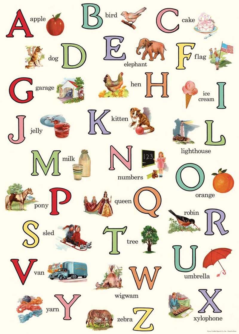 Alphabet avec images
