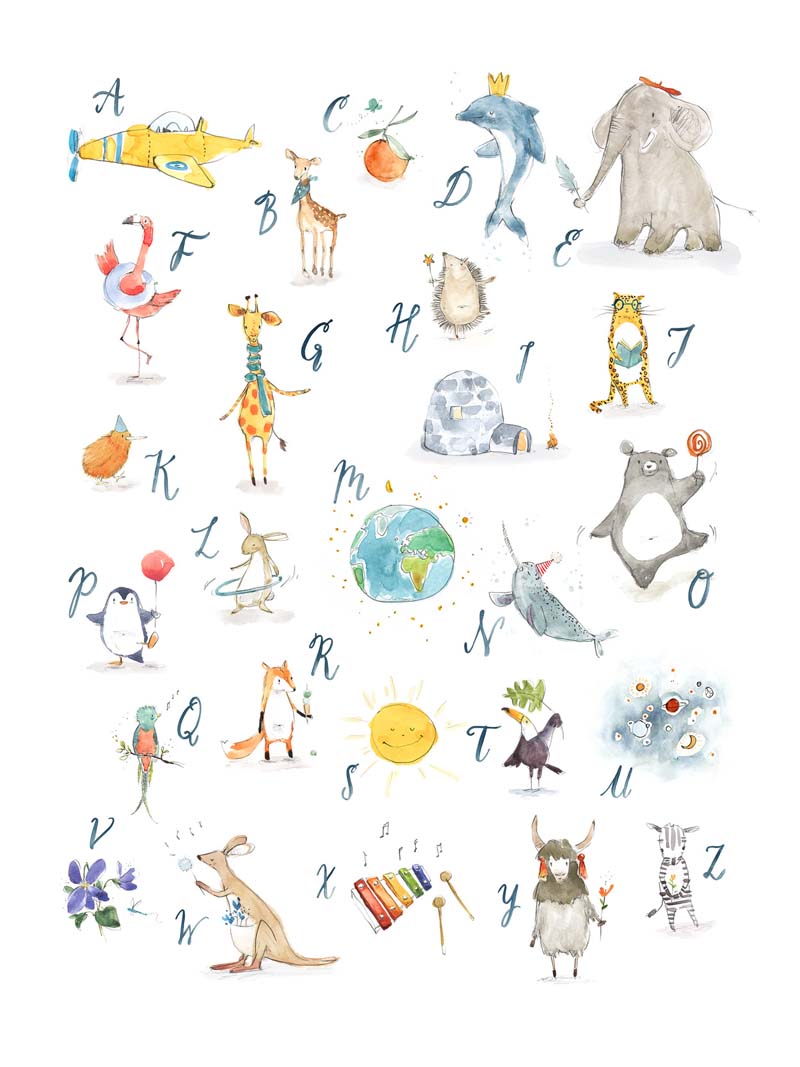 Alphabet avec images