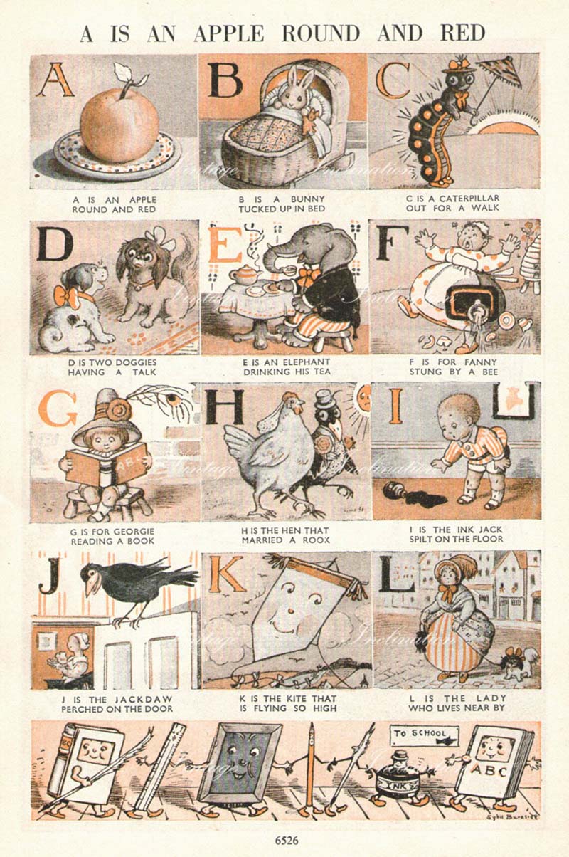 Alphabet avec images