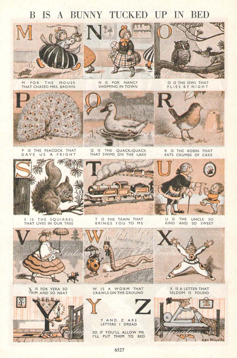 Alphabet avec images