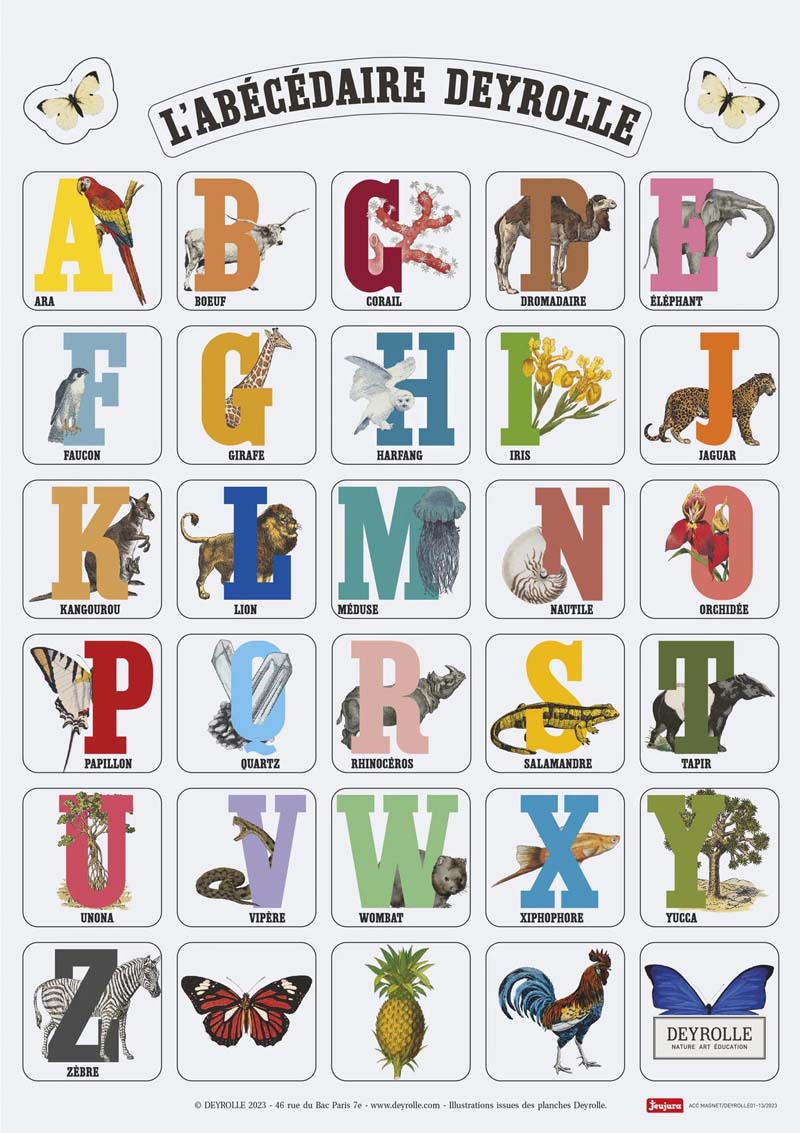 Alphabet avec images