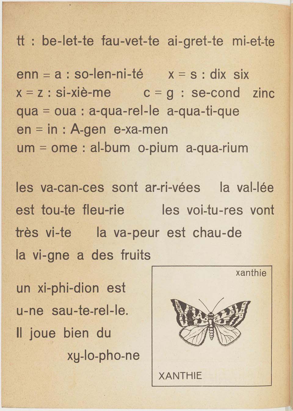 Alphabet des artisans