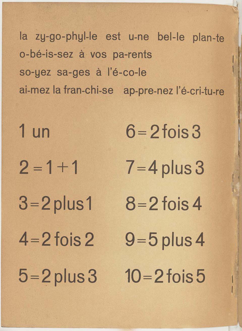Alphabet des artisans