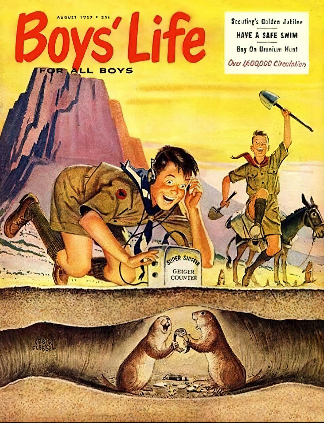 Des couvertures de Boys' Life Magazine