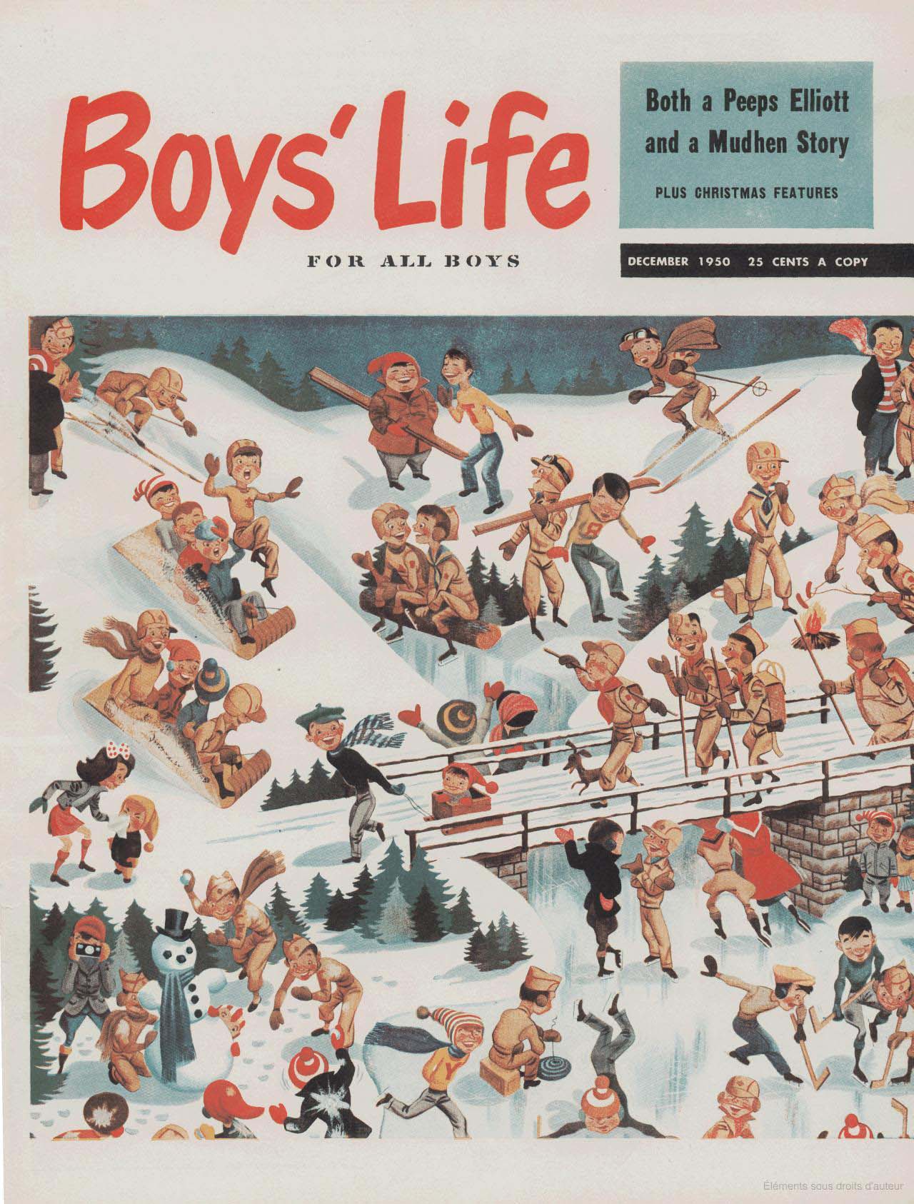 Des couvertures de Boys' Life Magazine