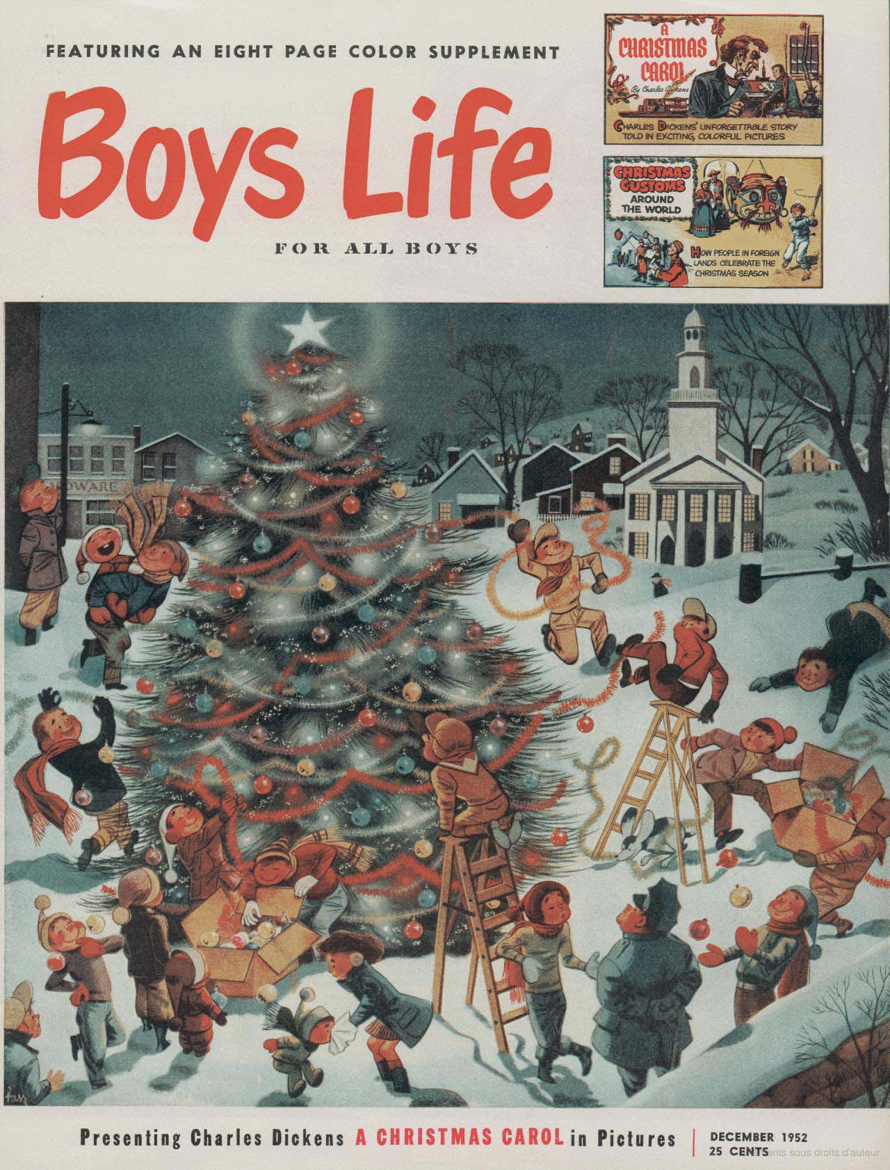 Des couvertures de Boys' Life Magazine