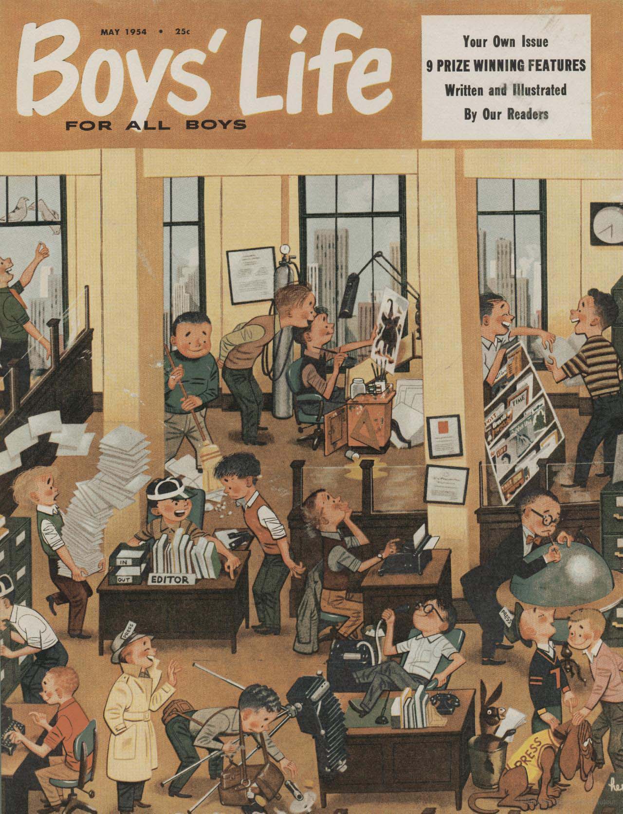 Des couvertures de Boys' Life Magazine