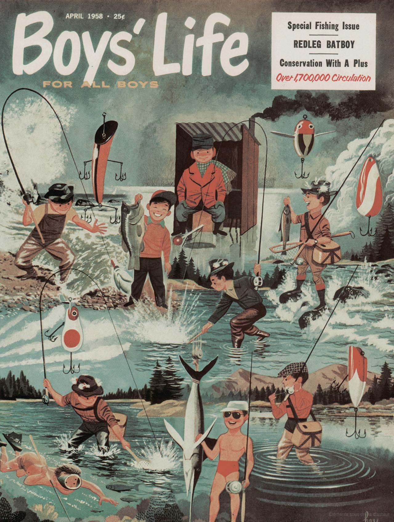 Des couvertures de Boys' Life Magazine