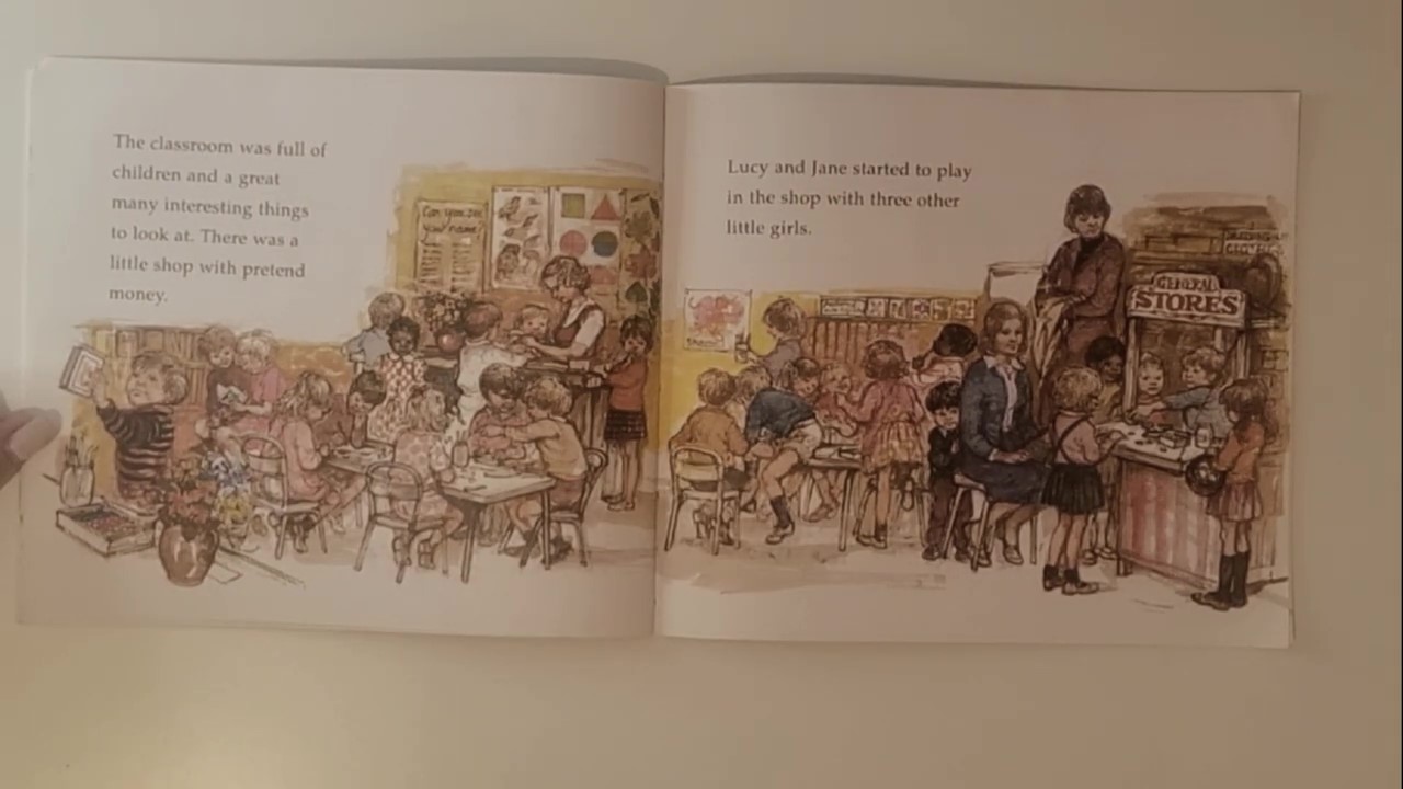 Lucy and Tom go to school