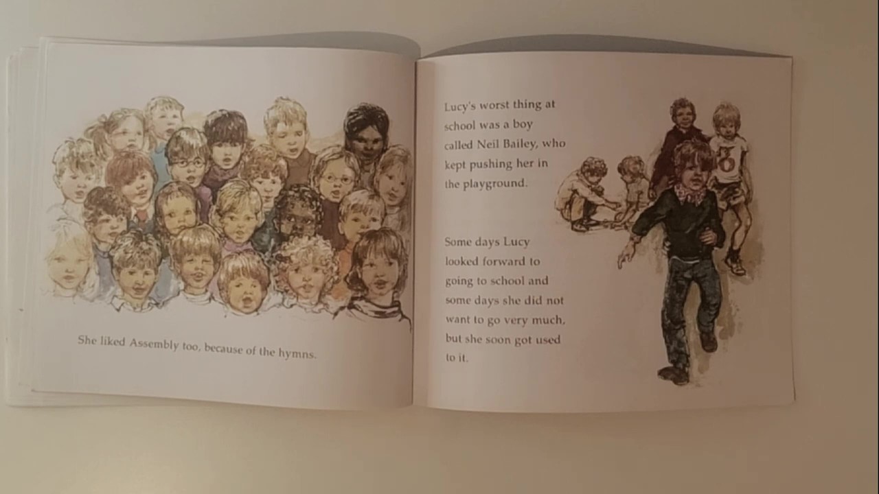 Lucy and Tom go to school