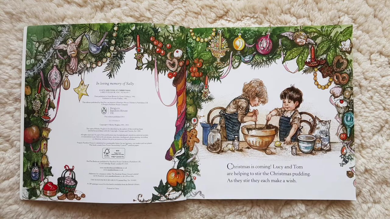 Lucy and Tom at Christmas