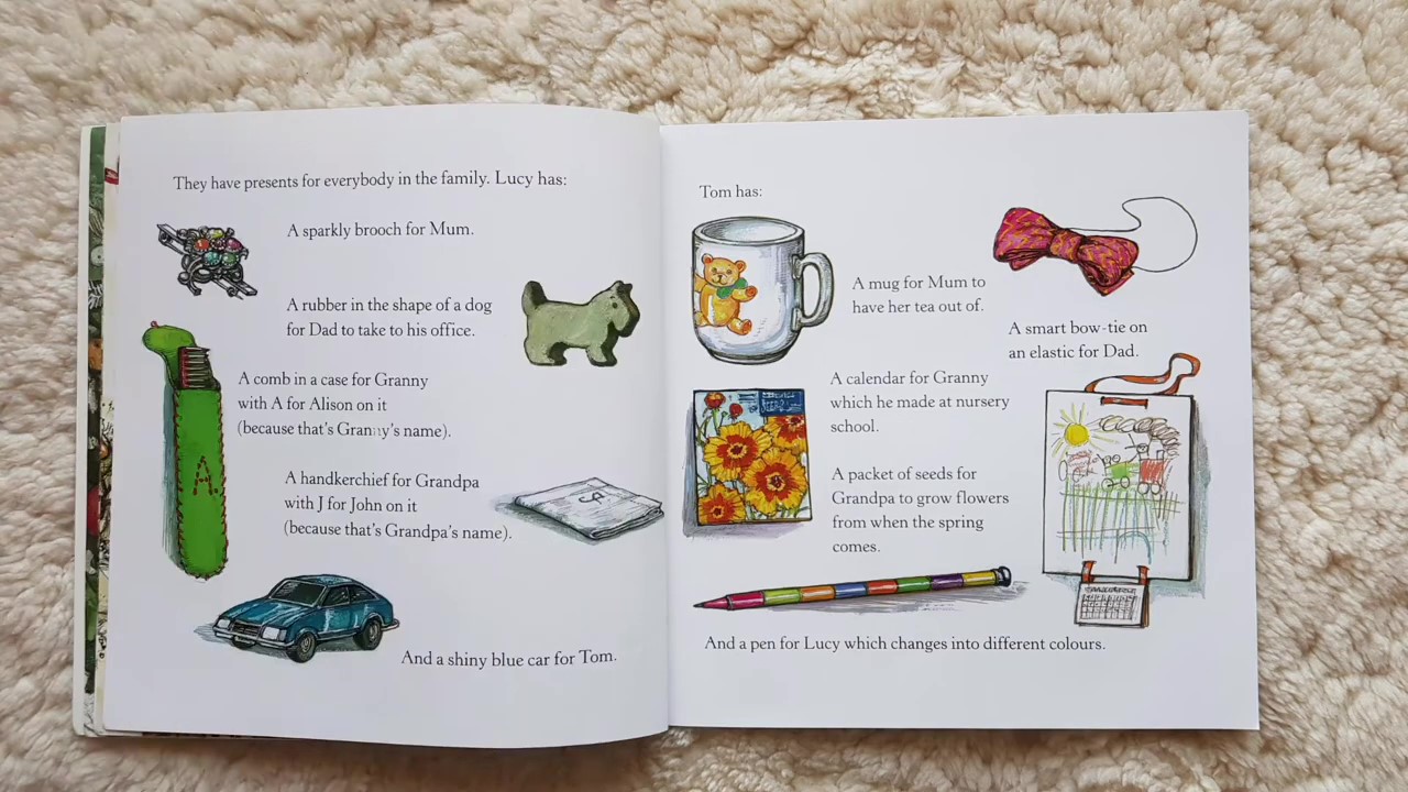 Lucy and Tom at Christmas