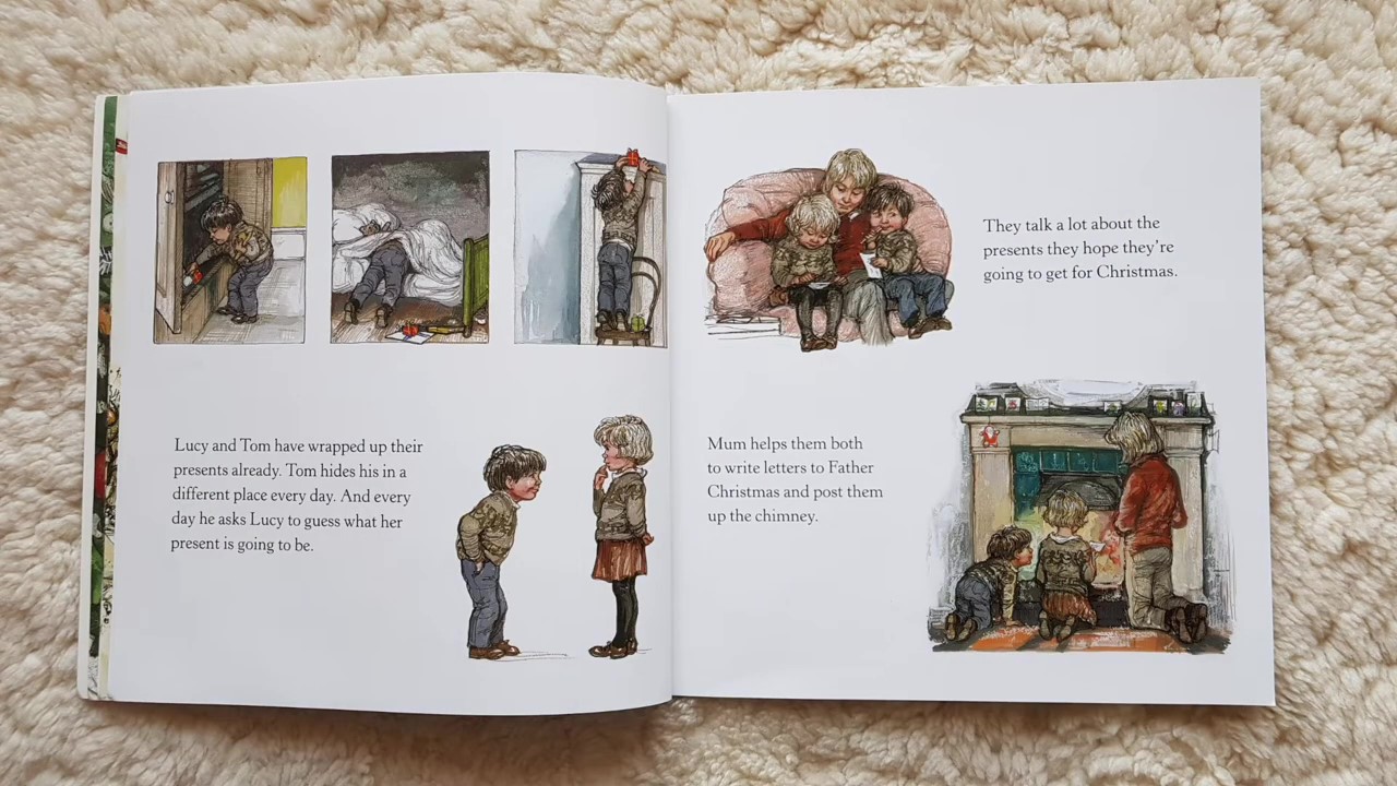 Lucy and Tom at Christmas