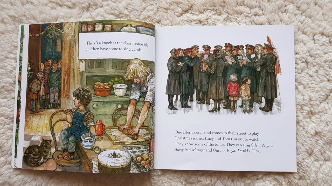 Lucy and Tom at Christmas