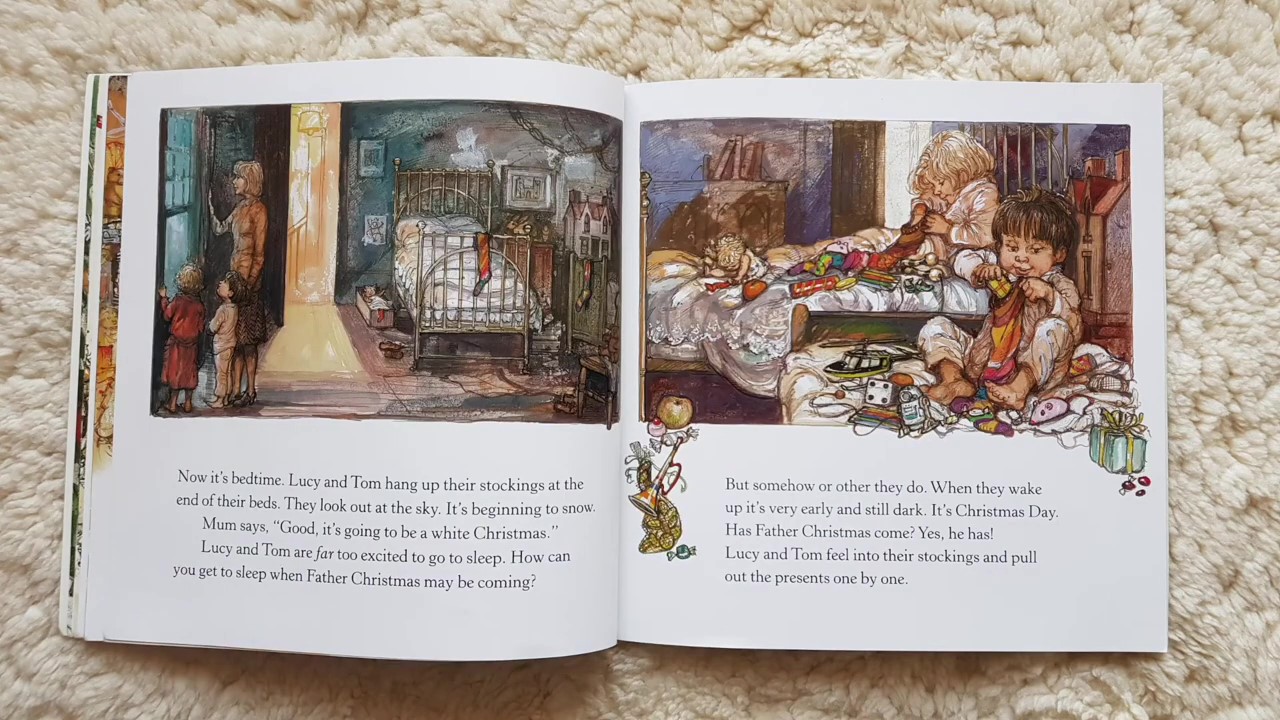 Lucy and Tom at Christmas