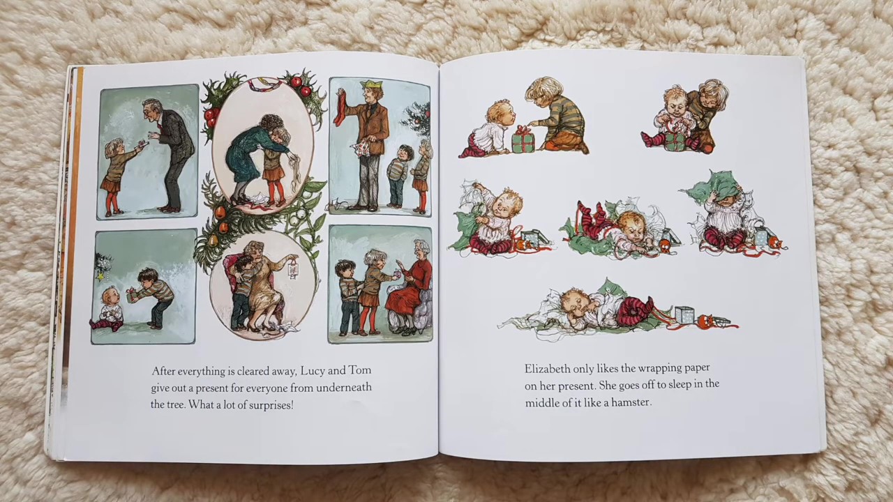 Lucy and Tom at Christmas