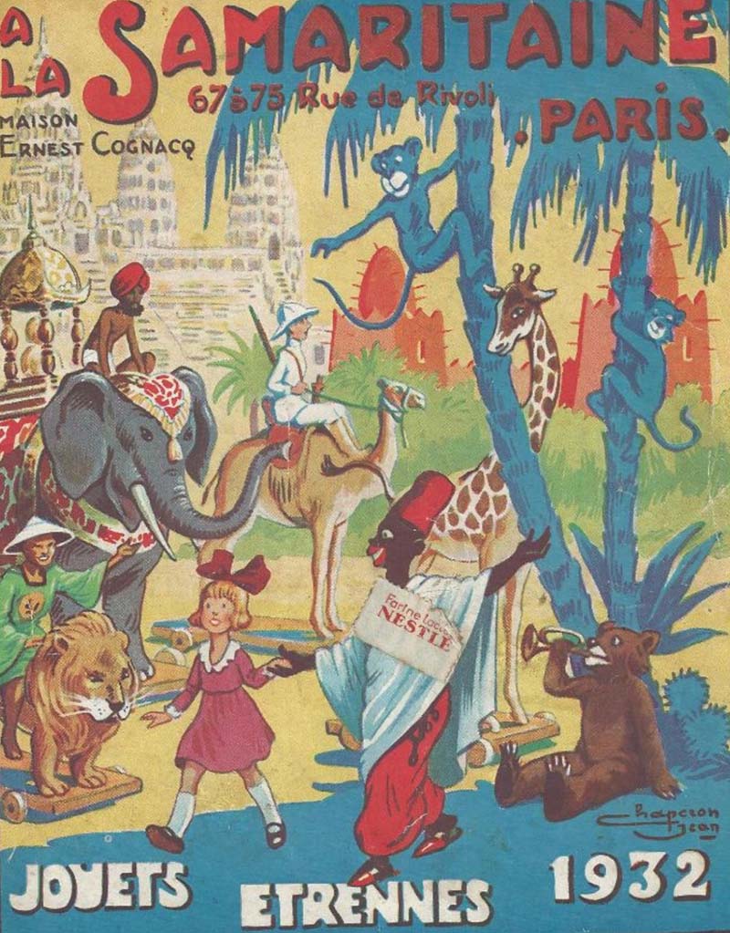 Affiches grands magasins Etrennes Jouets