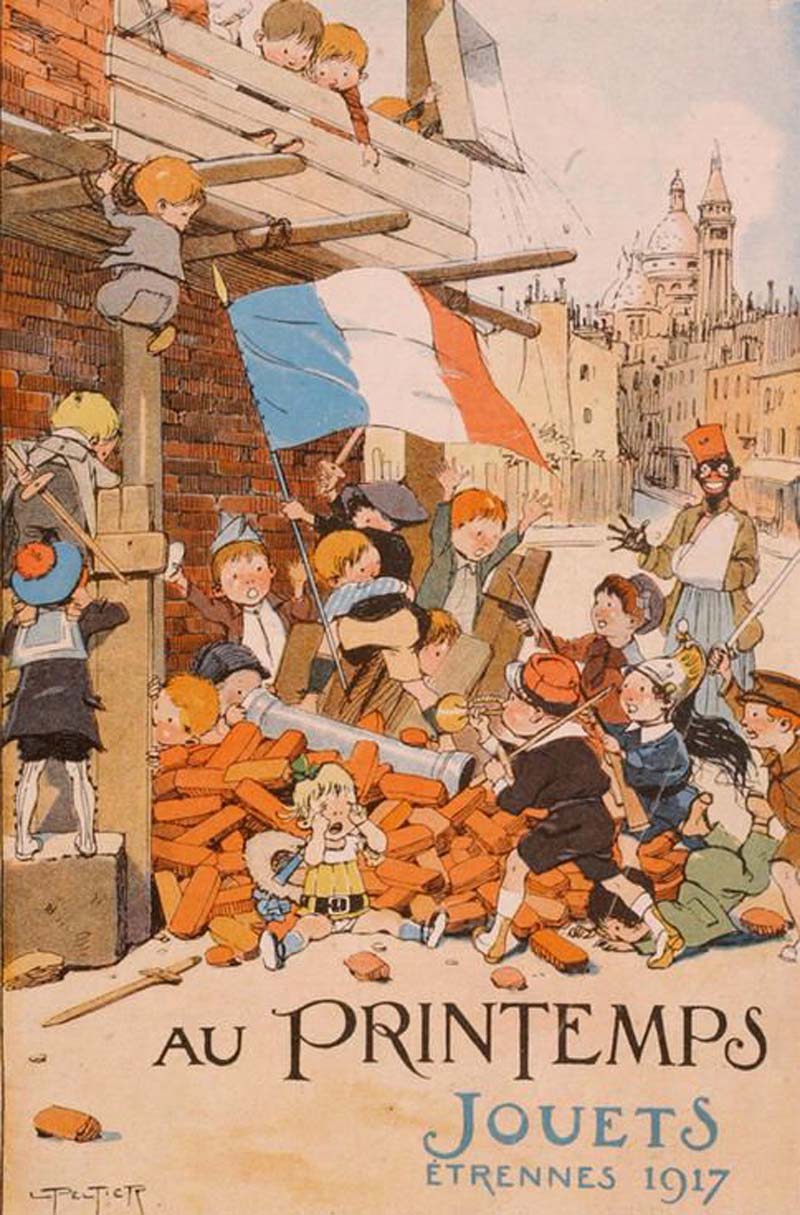 Affiches grands magasins Etrennes Jouets