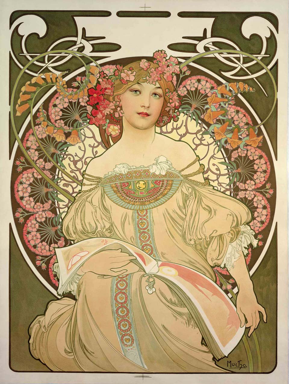 Alfons Mucha affichiste Art Nouveau