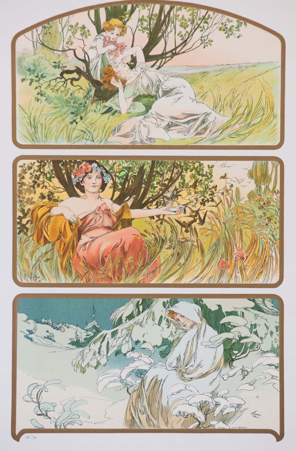 Alfons Mucha affichiste Art Nouveau