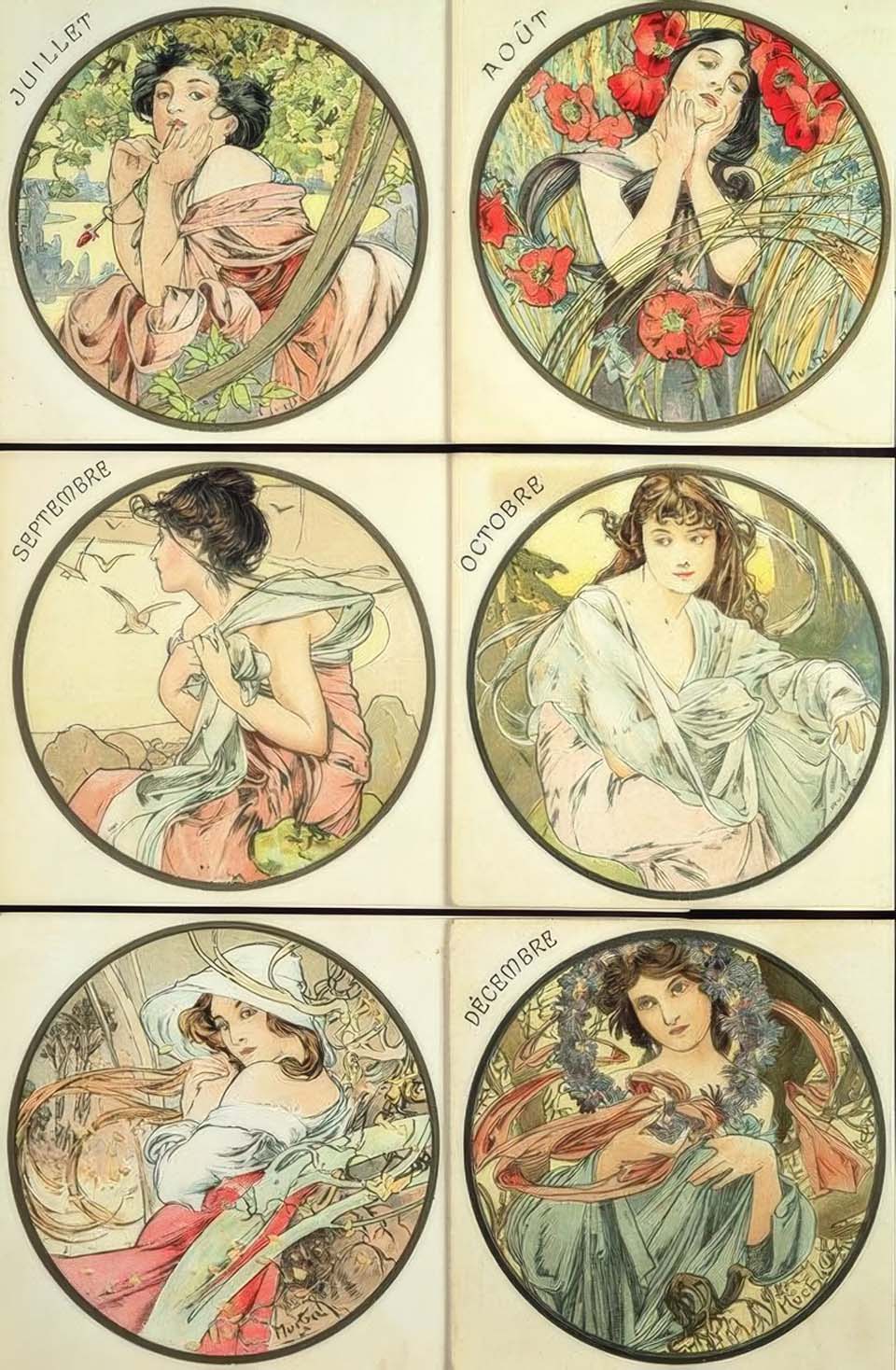 Alfons Mucha affichiste Art Nouveau