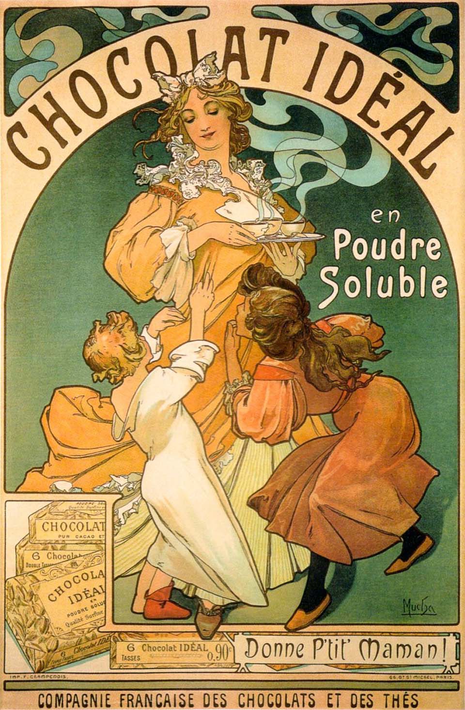 Alfons Mucha affichiste Art Nouveau