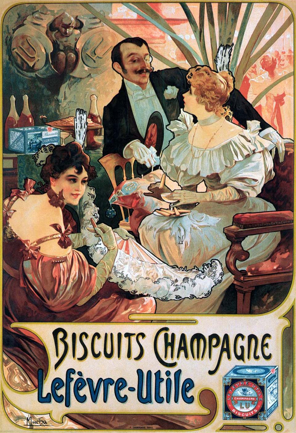 Alfons Mucha affichiste Art Nouveau