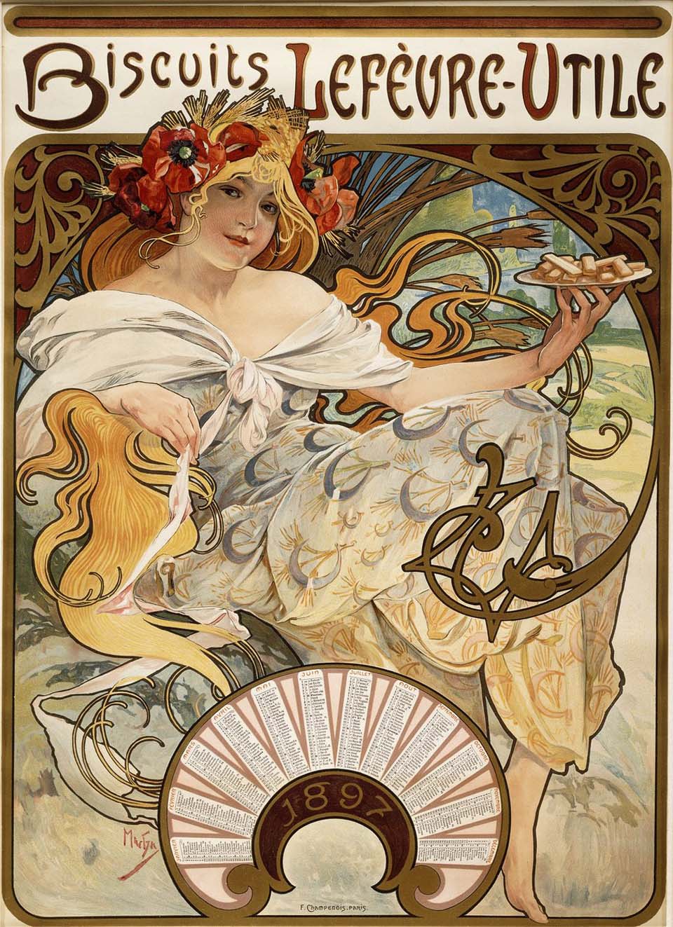 Alfons Mucha affichiste Art Nouveau