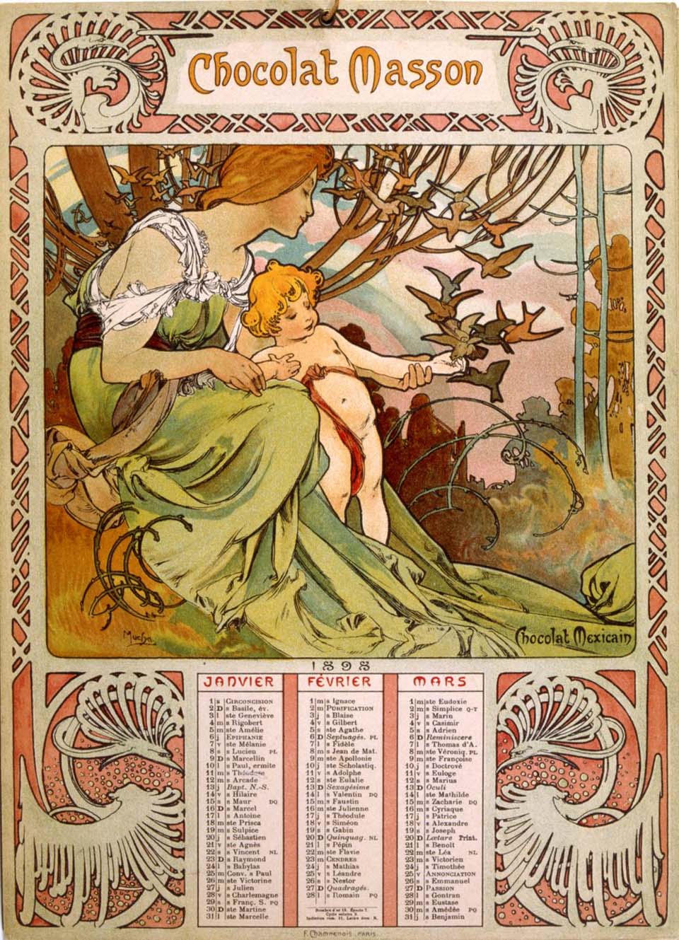 Alfons Mucha affichiste Art Nouveau