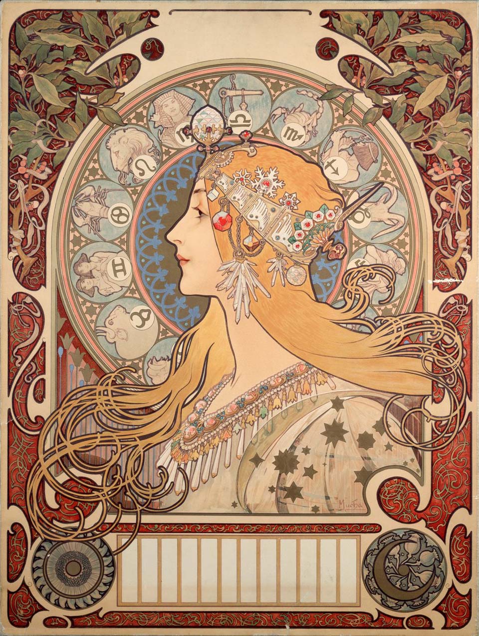 Alfons Mucha affichiste Art Nouveau