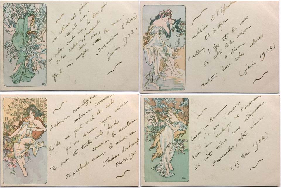 Alfons Mucha affichiste Art Nouveau