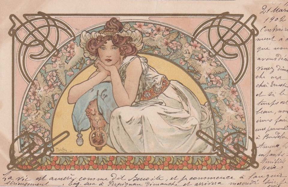 Alfons Mucha affichiste Art Nouveau