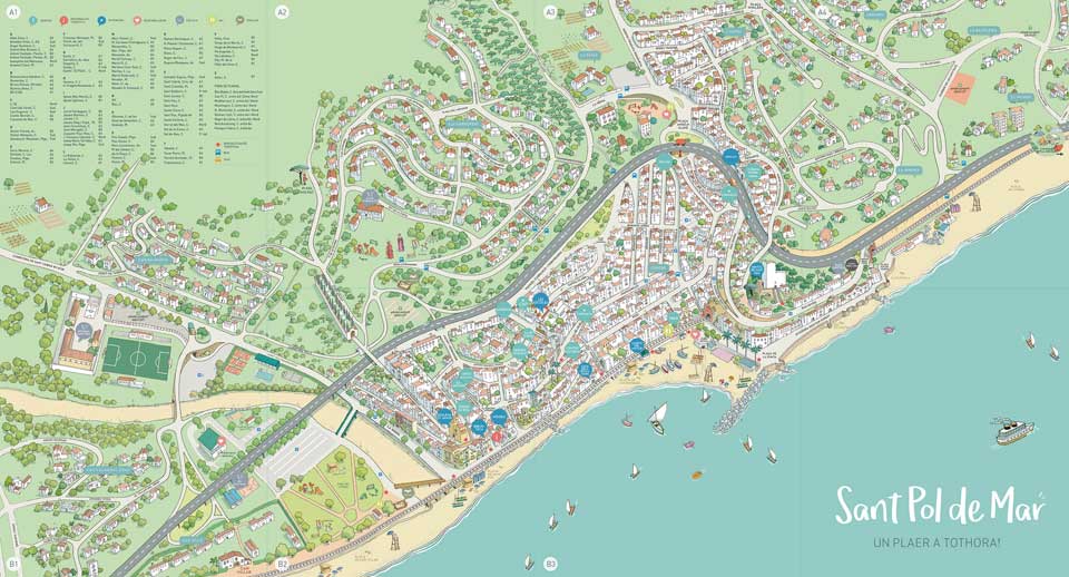 plan de Sant-Pol-de-Mar