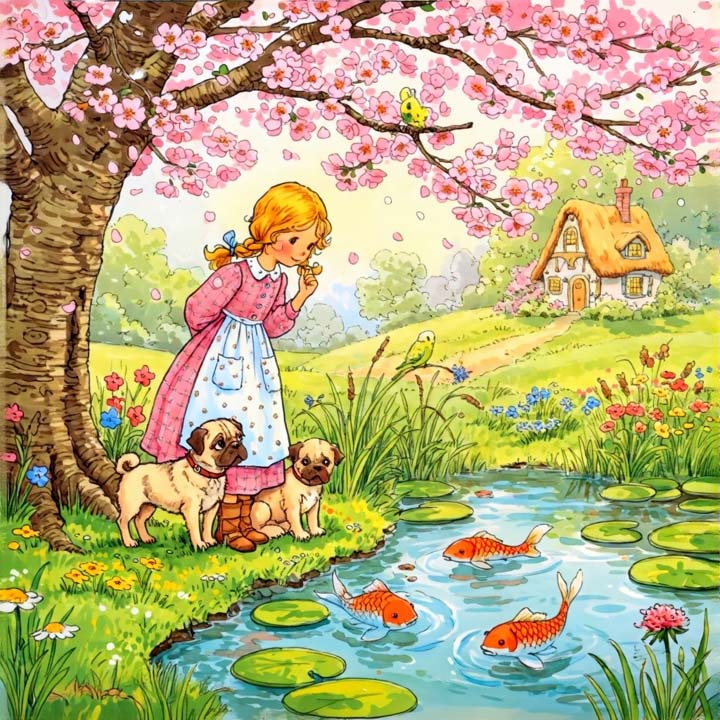 Sarah Kay romantique et pastel