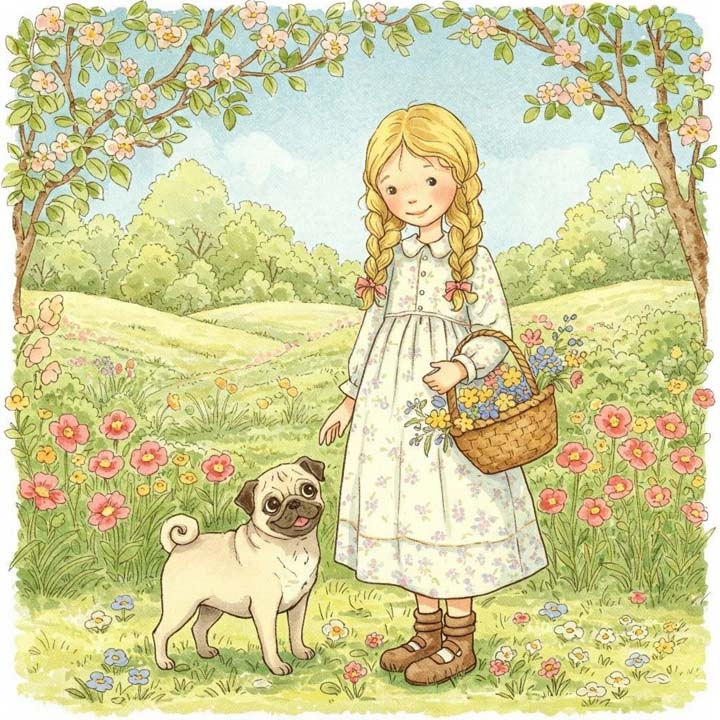 Sarah Kay romantique et pastel