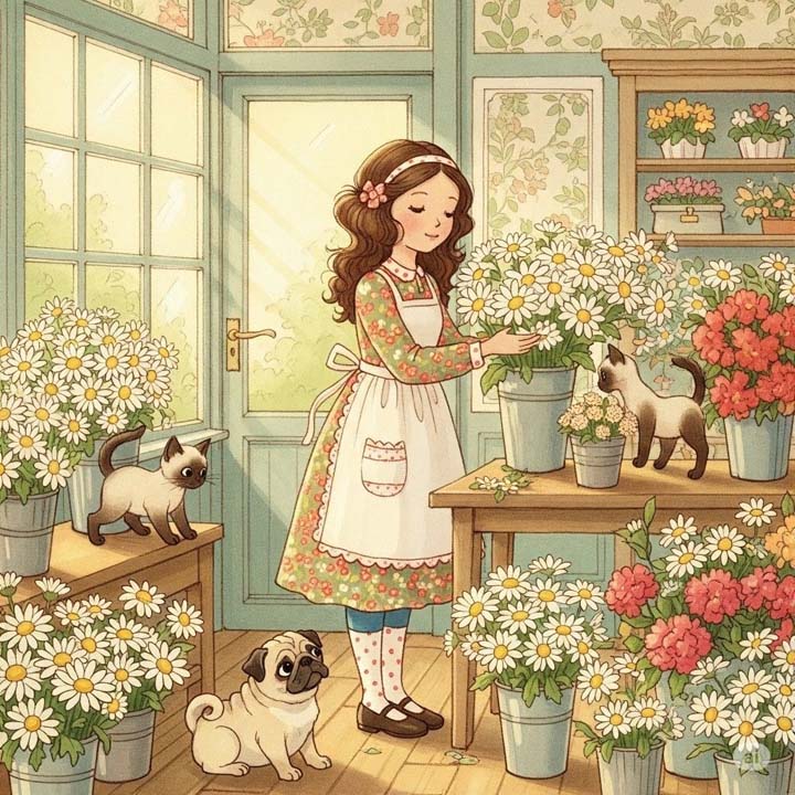 Sarah Kay romantique et pastel