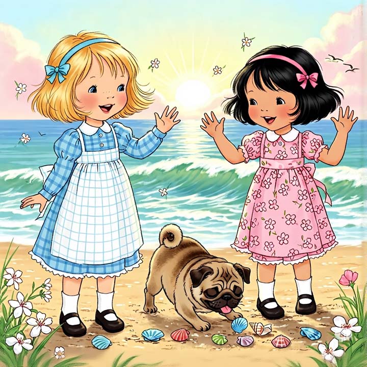 Sarah Kay romantique et pastel