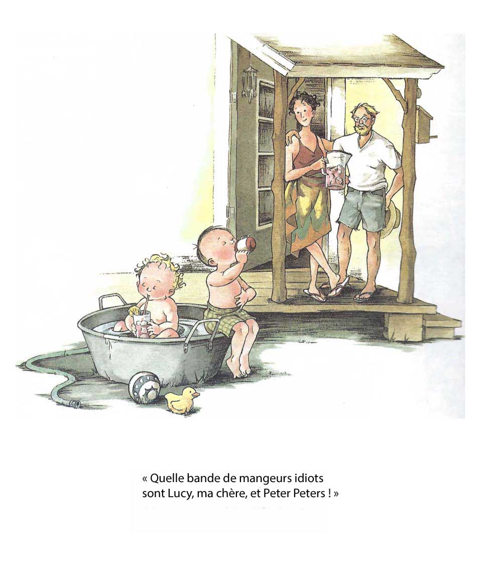 Les sept mangeurs idiots