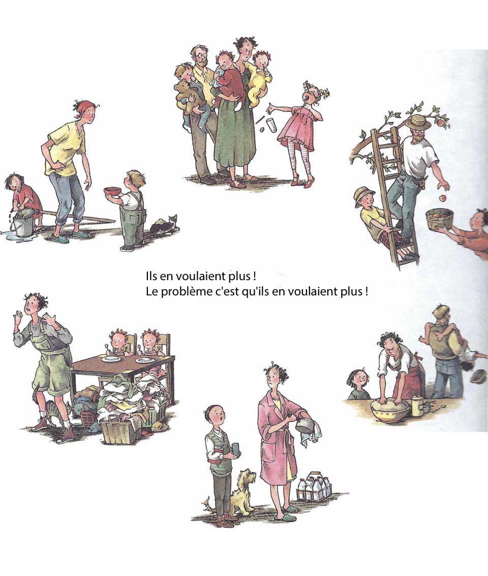 Les sept mangeurs idiots