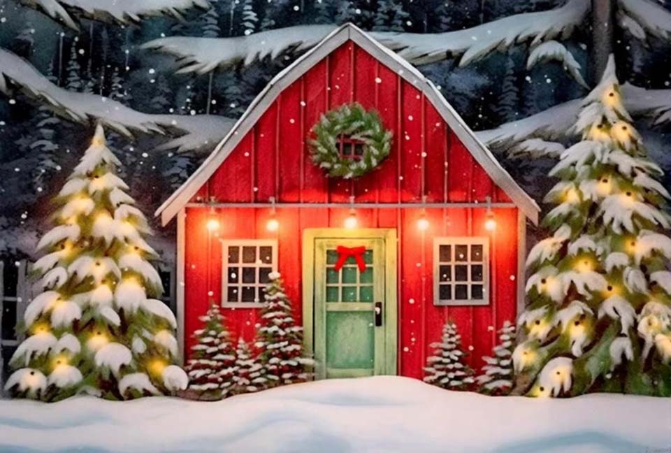 Les toiles de fond de Noël de Papytane