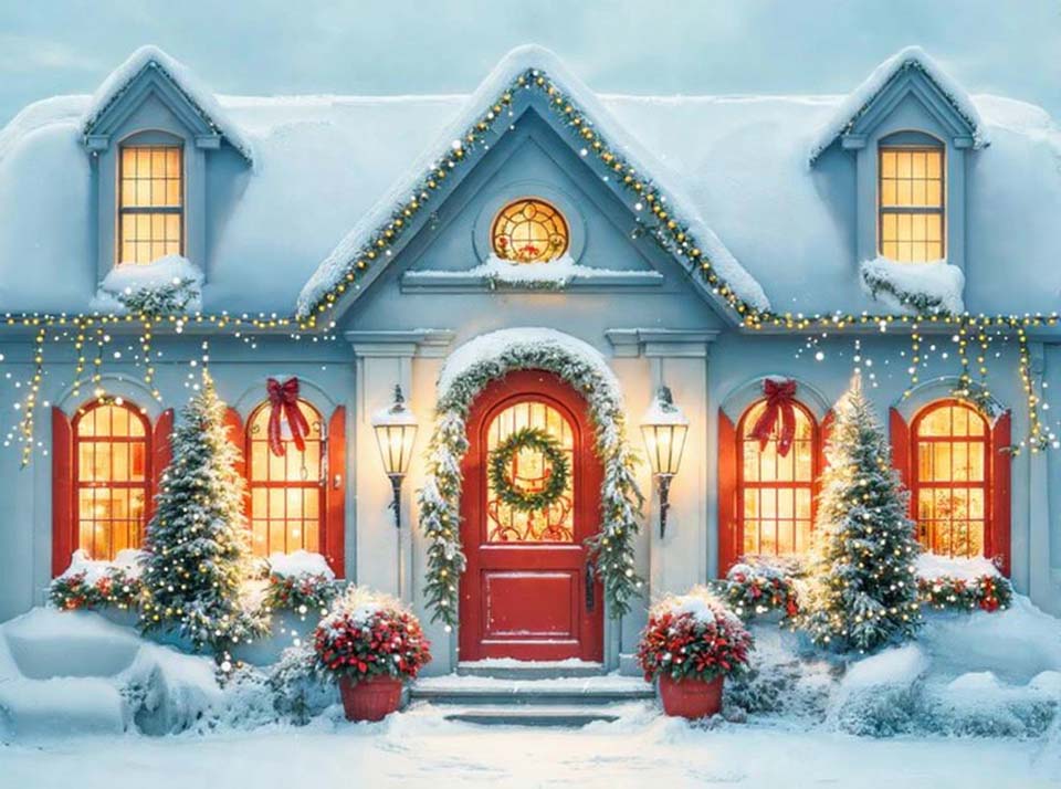 Les toiles de fond de Noël de Papytane