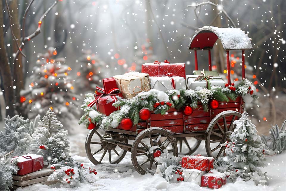 Les toiles de fond de Noël de Papytane