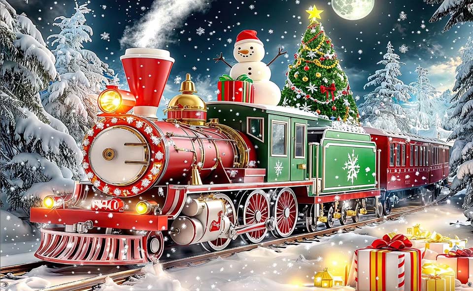 Les toiles de fond de Noël de Papytane