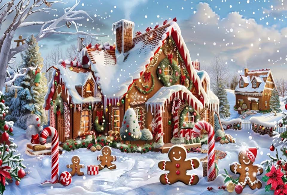 Les toiles de fond de Noël de Papytane