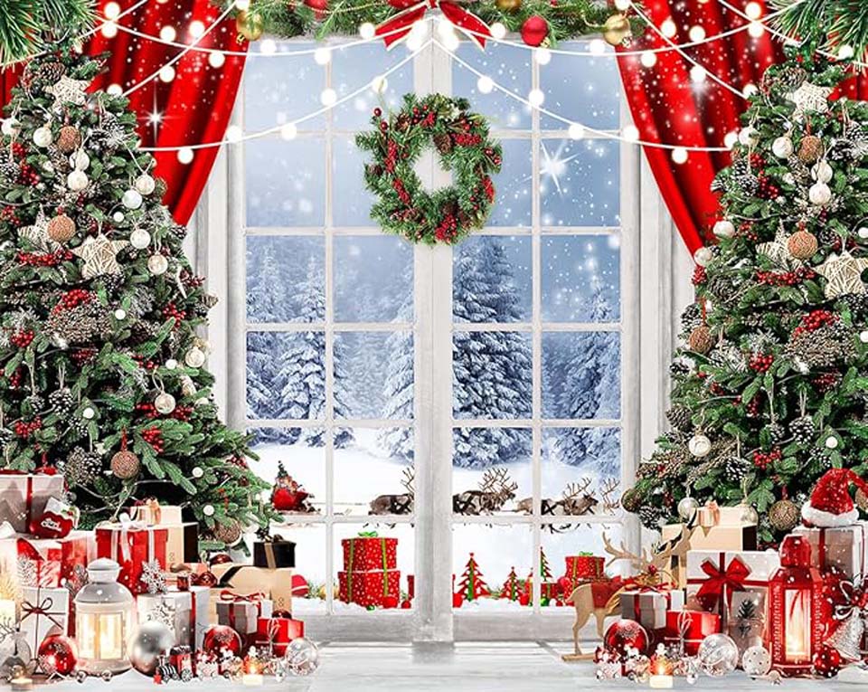 Les toiles de fond de Noël de Papytane