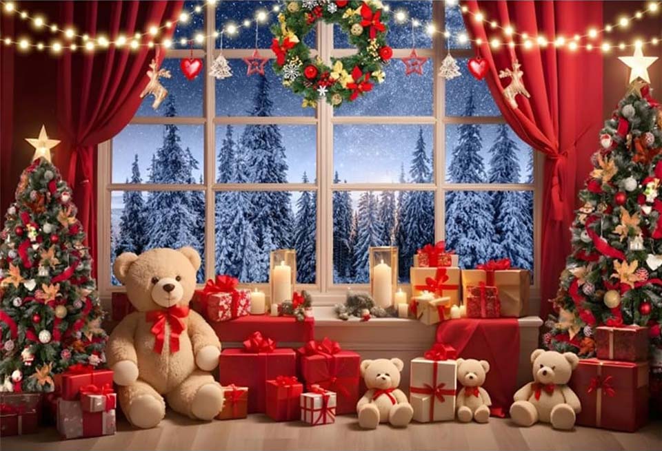 Les toiles de fond de Noël de Papytane