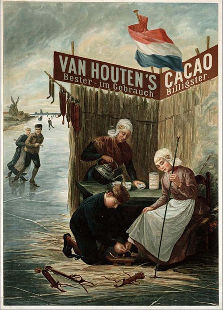 Van Houten le chocolat en poudre