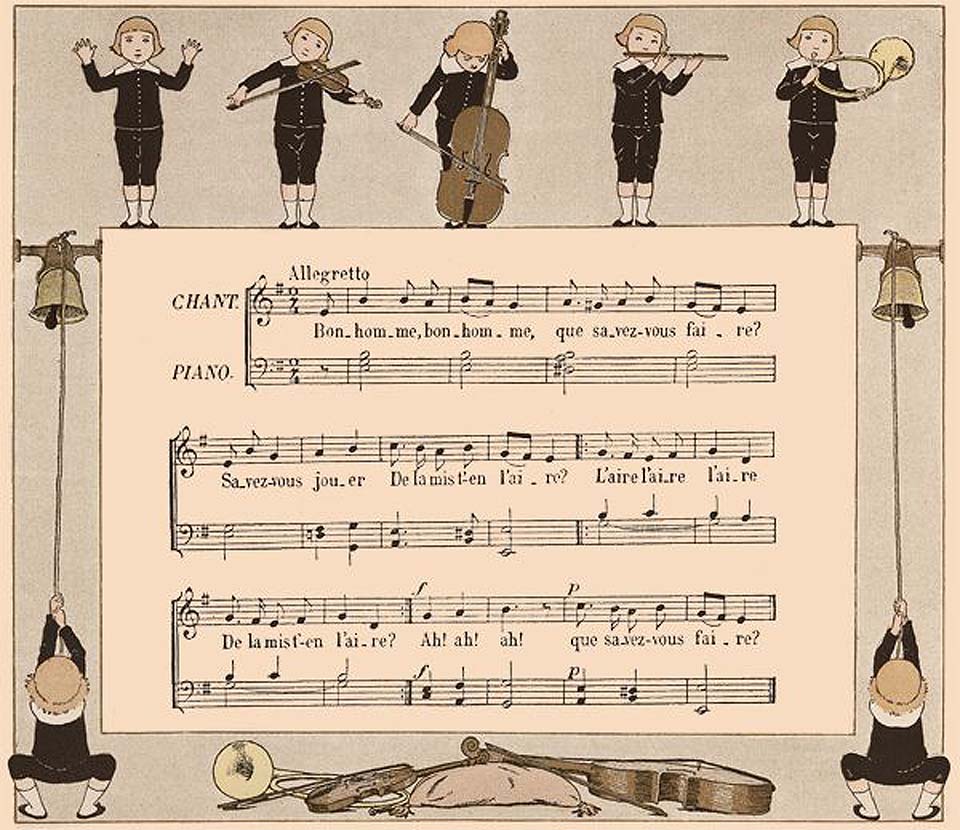 Vieilles chansons et rondes pour les petits enfants