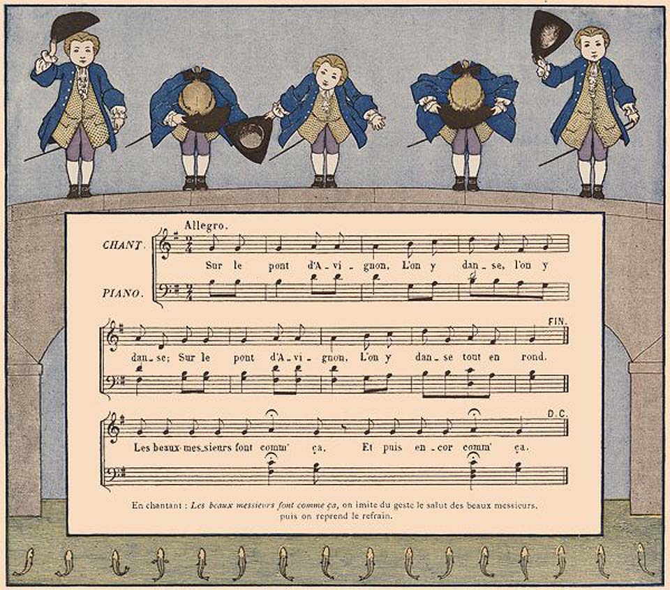 Vieilles chansons et rondes pour les petits enfants